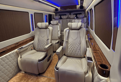 premium force urbania luxury van hire delhi